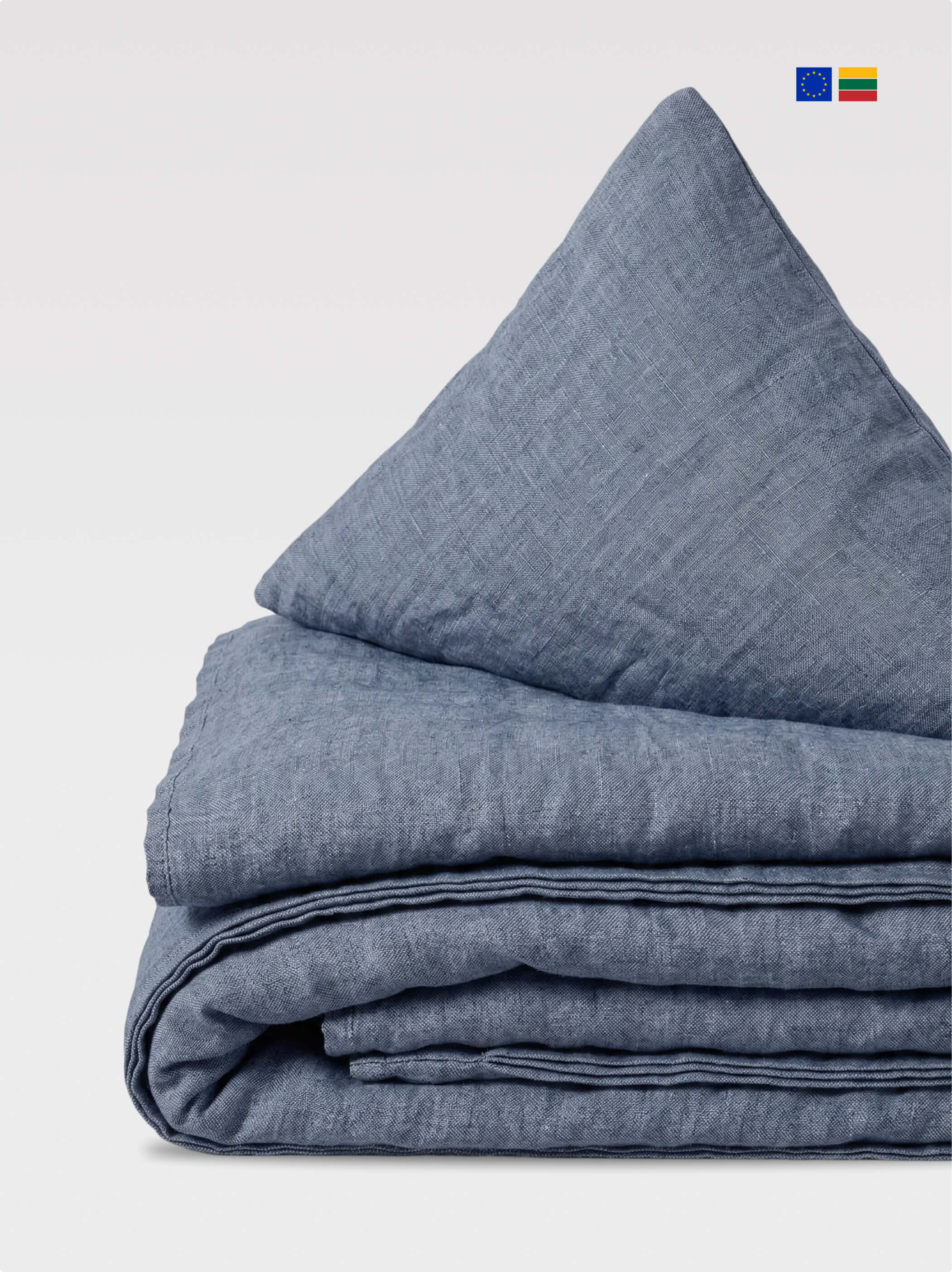 ★Nao★ Lininis sunkios antklodės užvalkalas 150x200 cm | NOXNOX