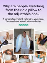 Reguliuojamo komforto ergonominė pagalvė NOXNOX® Spacepillow