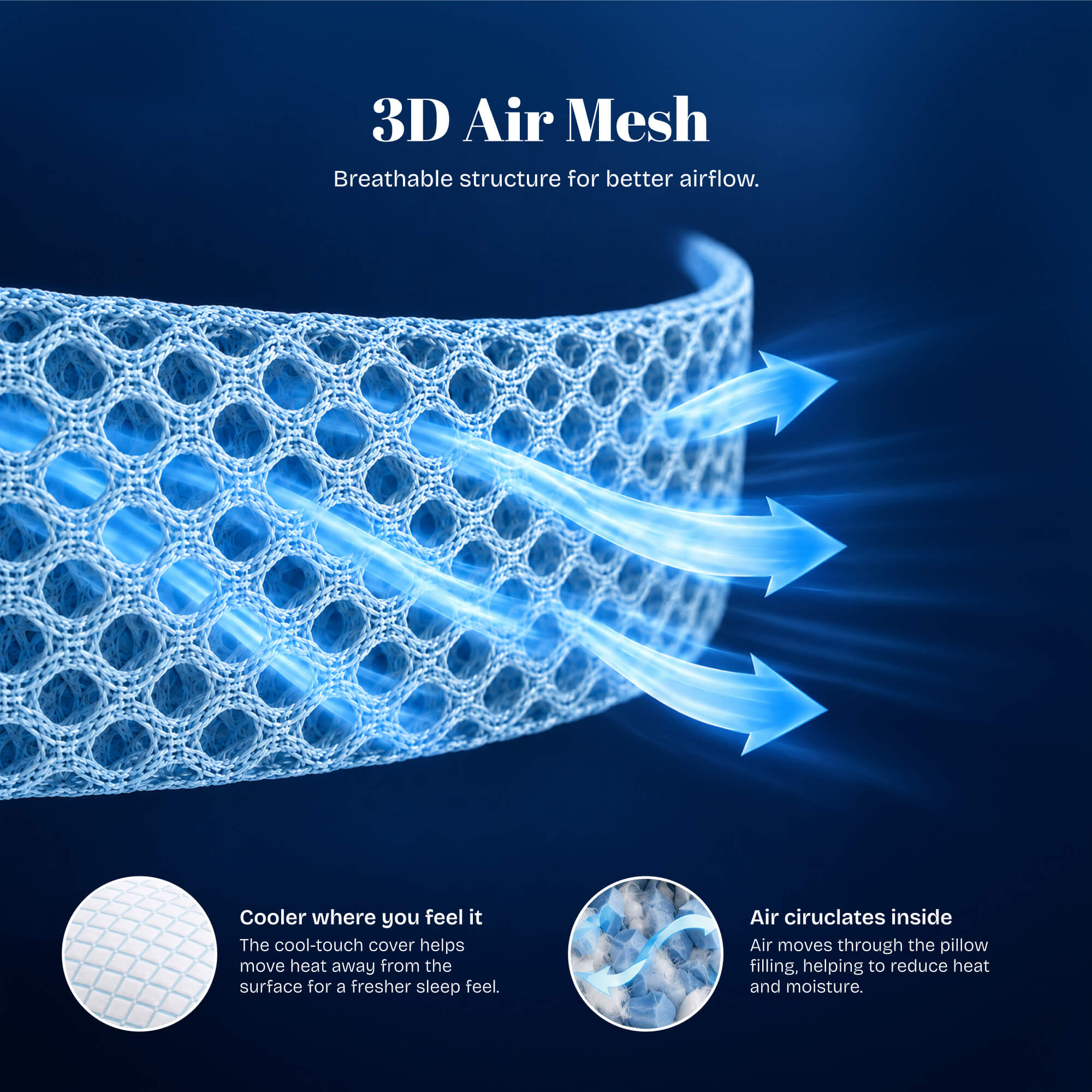 AirCool Flex 3D vėsinanti pagalvė