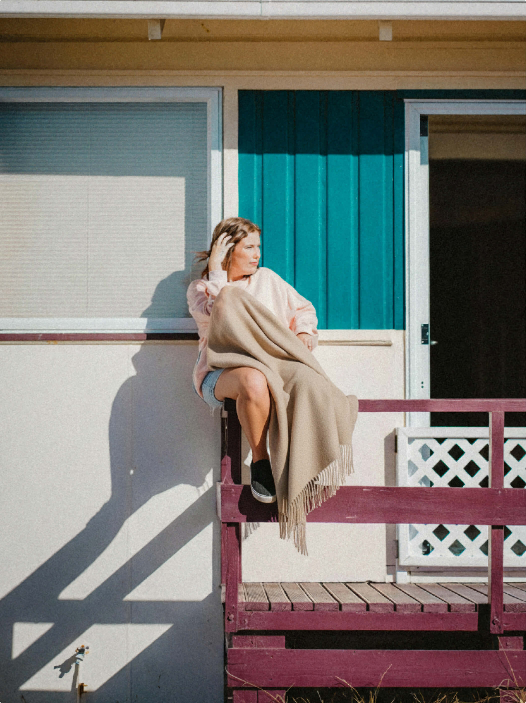 Alpakos pledas Natural