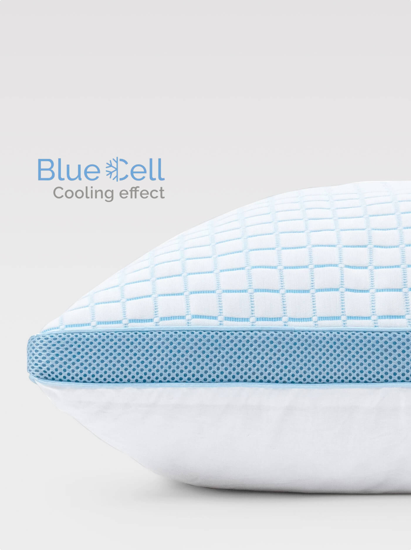 Vėsinanti mikrogelio pagalvė 3D BlueCell Tech