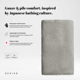 Gauze & Pile japoniškas kilpinis rankšluostis