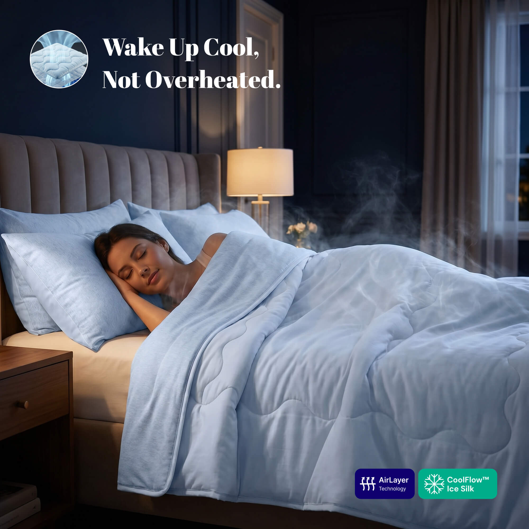 Vėsus miego rinkinys „Cooling Nights“