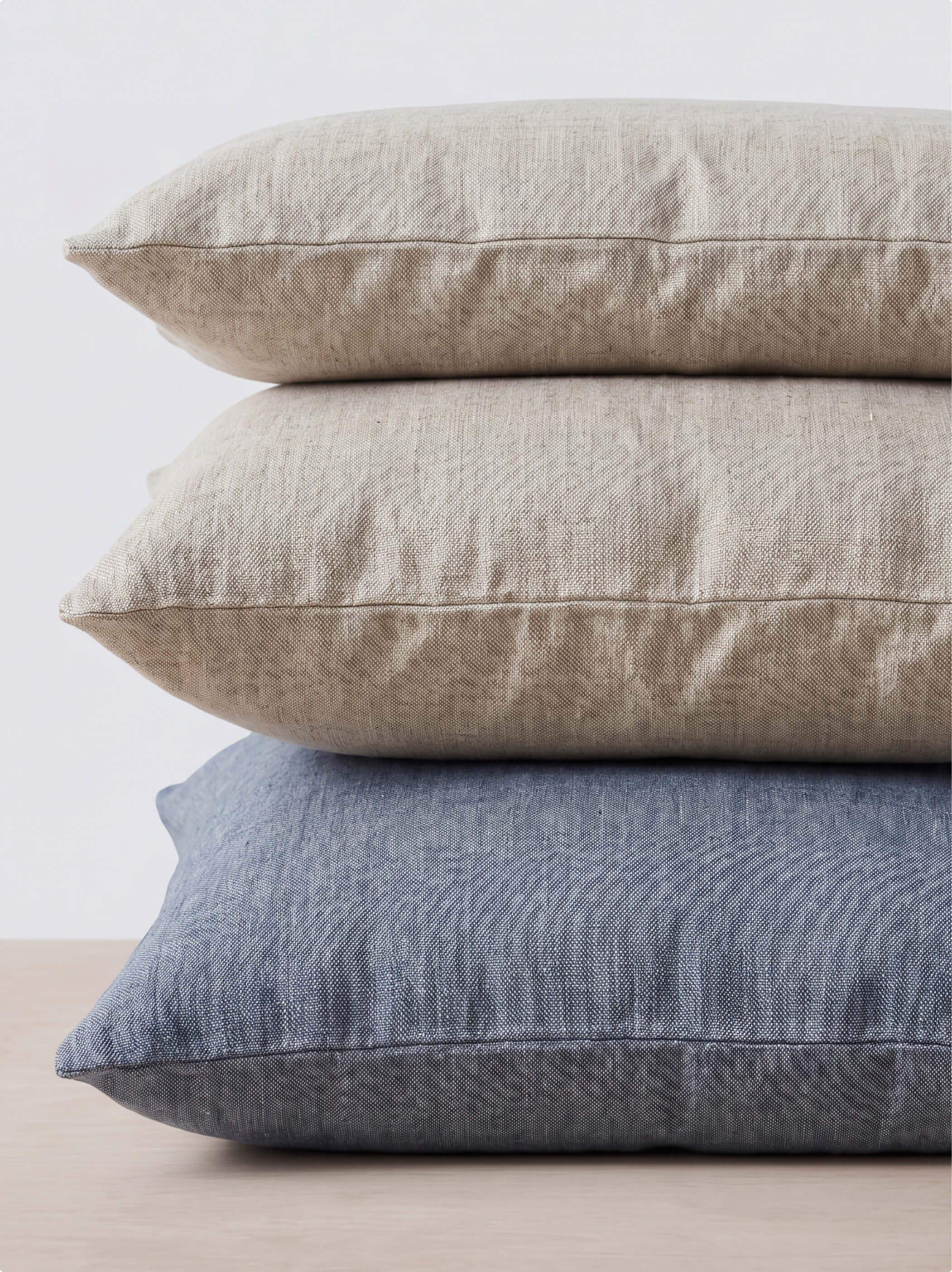 Lininiai pagalvių užvalkalai