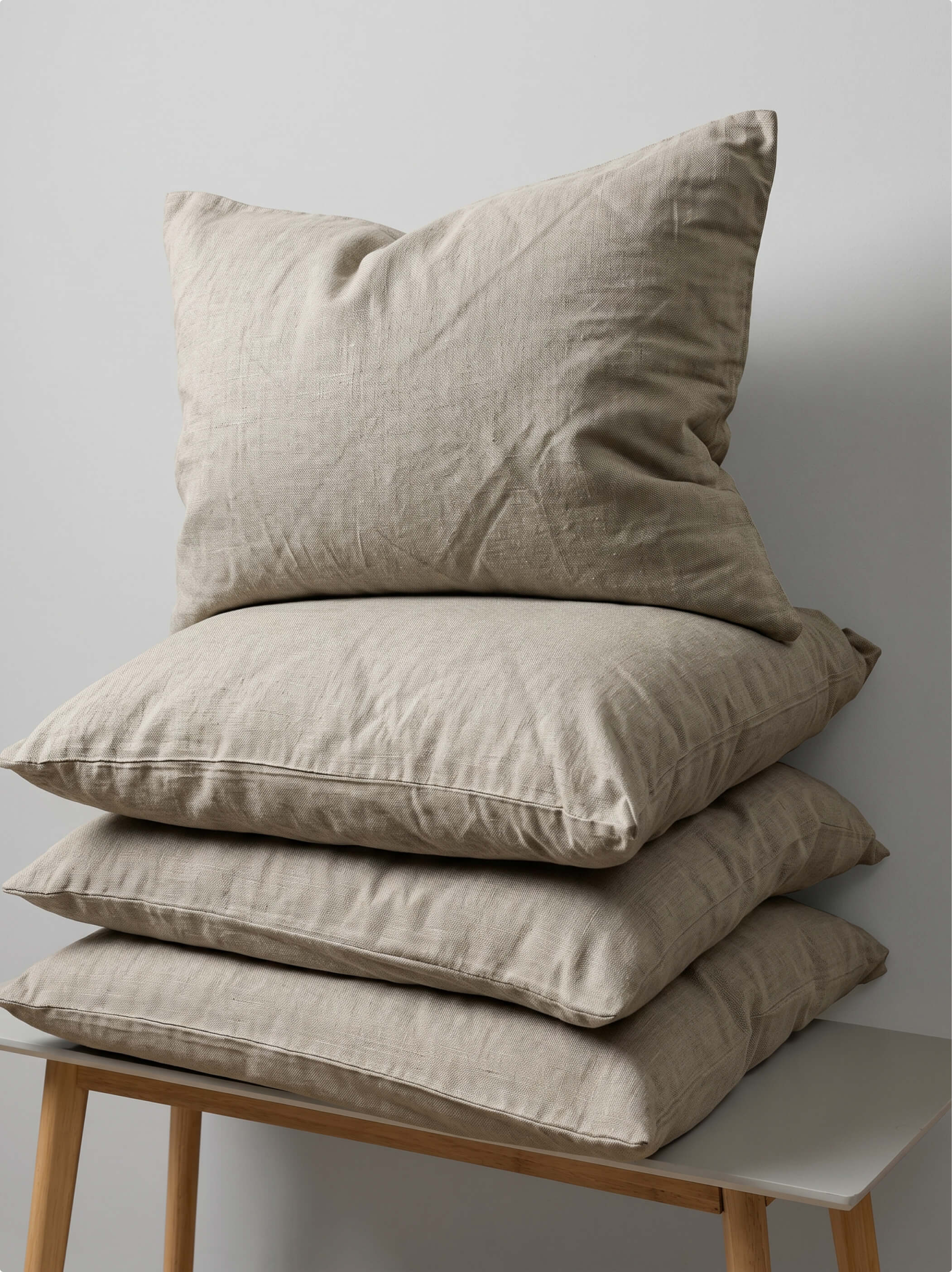 Lininiai pagalvių užvalkalai