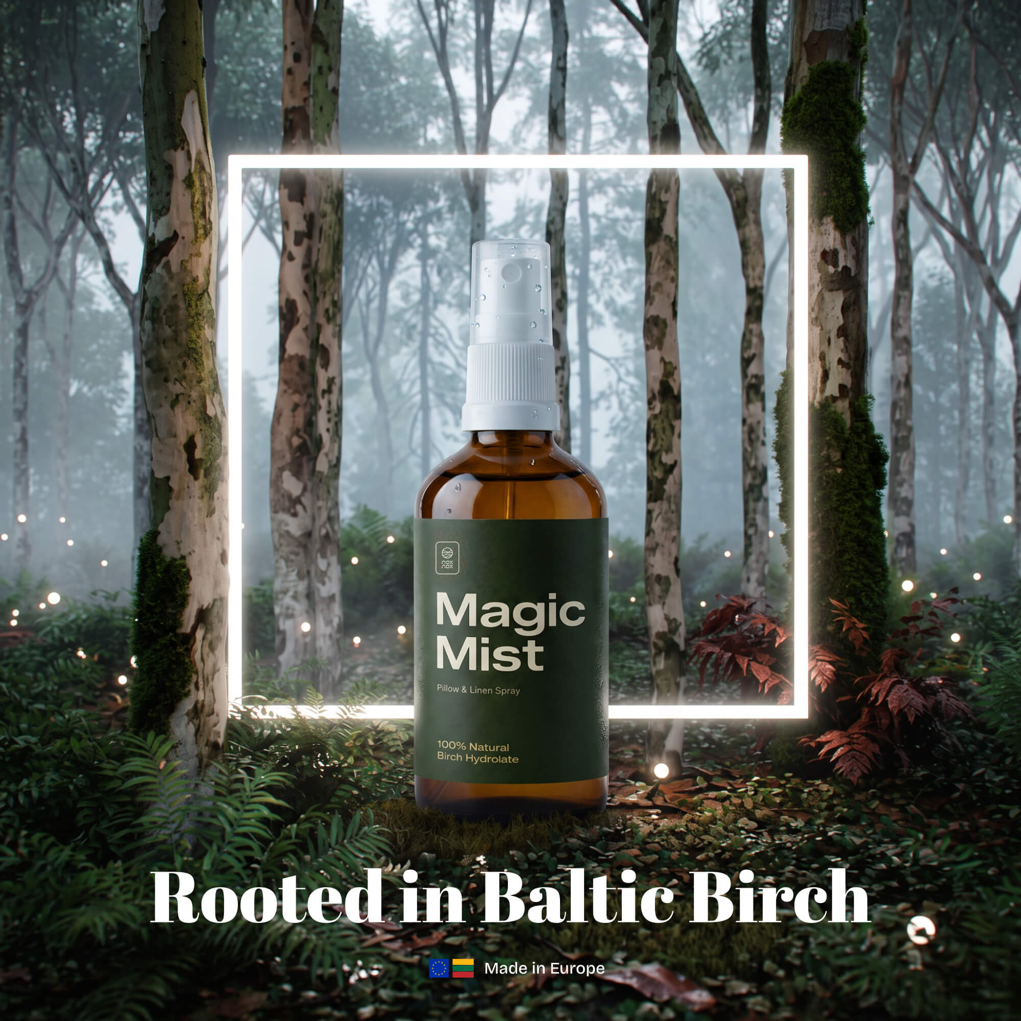 NOXNOX® Magic Mist – natūrali beržų dulksna tekstilei