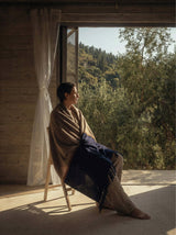 Mongoliško kašmyro pledas Nogt