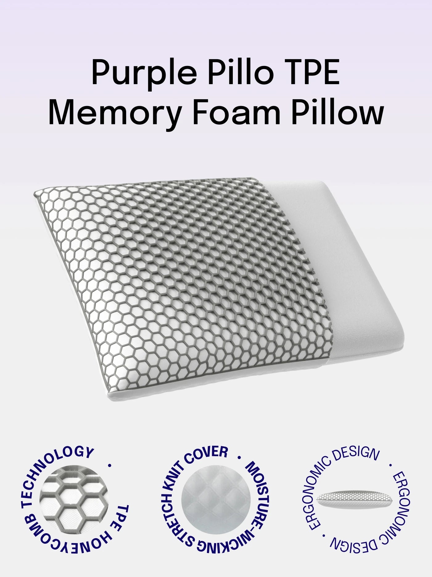 TPE Memory Foam pagalvė