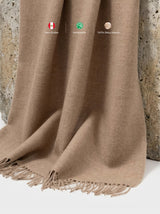 Alpakos pledas Natural