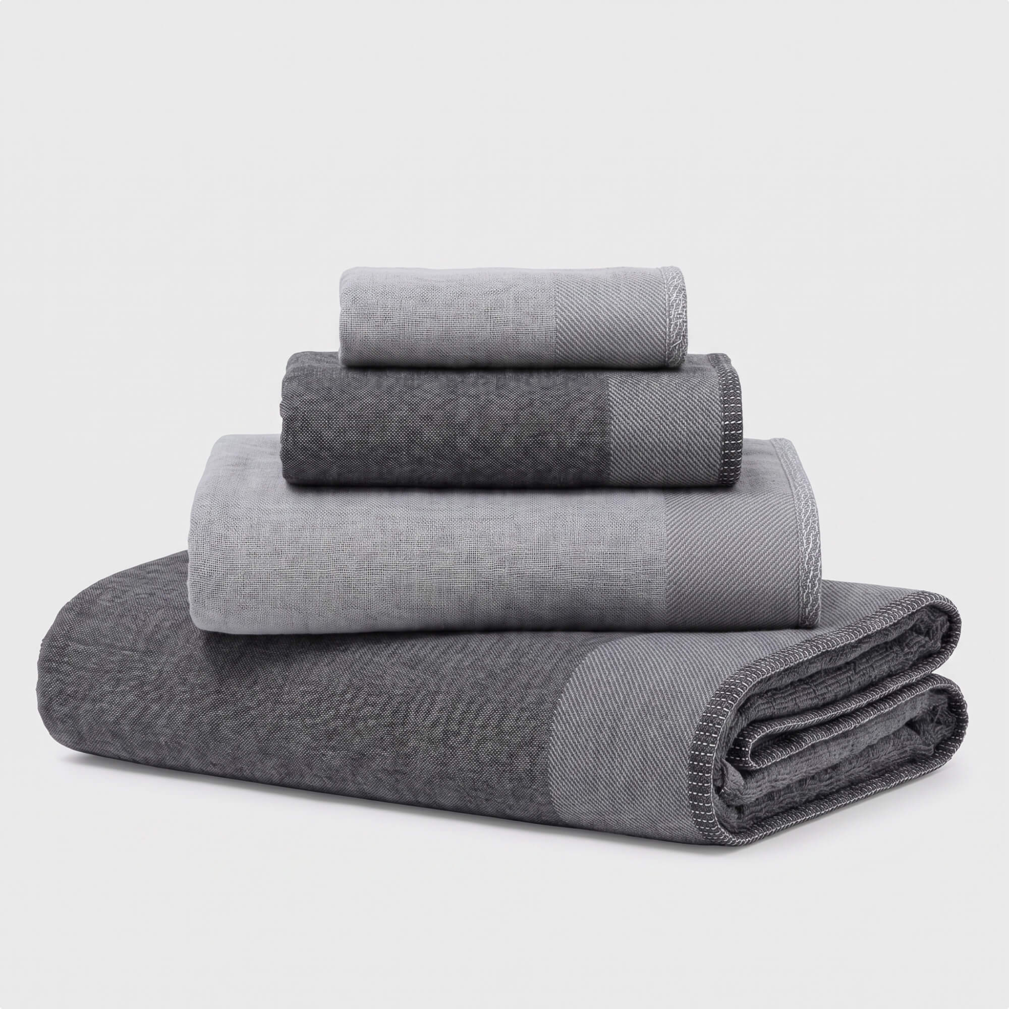 ZEN Gauze & Pile kilpinis rankšluostis su anglimi